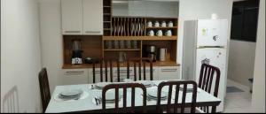 Køkken eller tekøkken på Apartamento em Garanhuns totalmente equipado