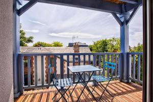 Balkón nebo terasa v ubytování Studio Le Belle Epoque - A 5 minutes de la plage