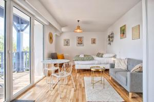 Posezení v ubytování Studio Le Belle Epoque - A 5 minutes de la plage