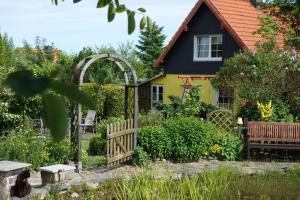 Zahrada ubytování Dorle