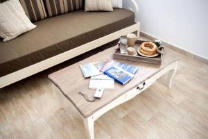 O zonă de relaxare la Poliana Estate Villas