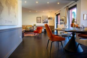 Χώρος καθιστικού στο Le 15-Appartments Collioure