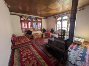 Χώρος καθιστικού στο Siachen Eco Residence