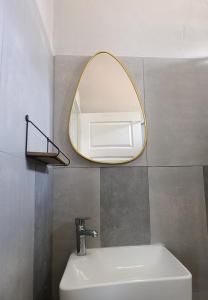 Phòng tắm tại Serubi Cottage