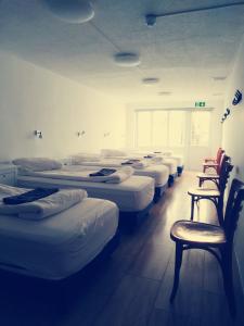 Khu vực ghế ngồi tại Selfoss Hostel