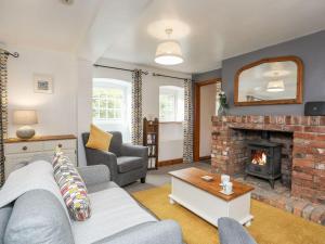 Χώρος καθιστικού στο Bryn Bach