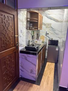 Η κουζίνα ή μικρή κουζίνα στο Calliff Studio