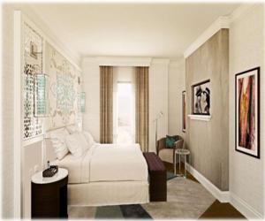 Et opholdsområde på Rotana Jabal Omar