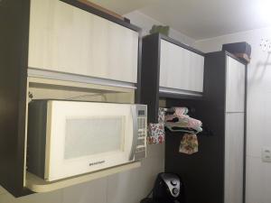 Kuchyň nebo kuchyňský kout v ubytování SeAprochegue + 11 fotografií