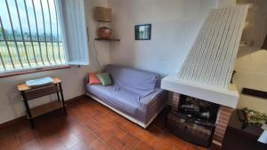 Χώρος καθιστικού στο Villaggio la tonnara