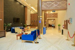 Ruang duduk di سماية للشقق الفندقية