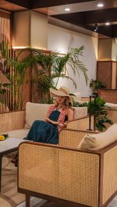 Posezení v ubytování Hotel Mystic Mountain, Pokhara