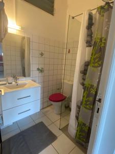 Ένα μπάνιο στο Centre Ste Anne plage & commerces à 200m