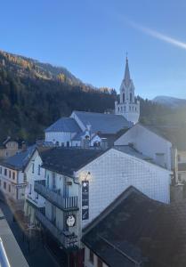 Nespecifikovaný výhled na hory nebo výhled na hory při pohledu z apartmánu