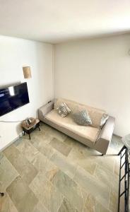 Χώρος καθιστικού στο Studio cœur de ville