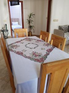 Posezení v ubytování Appartement Néoclassique centre -ville