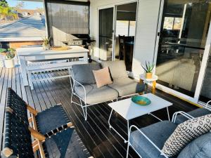 Χώρος καθιστικού στο Heated Pool Fireplace Games Room and Pet Friendly