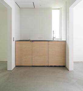 嬬恋村にあるWHITE HUT l ホワイトハットのシンク付きのキッチンが備わる空の部屋 +55枚の写真