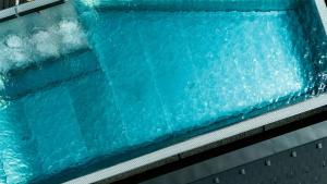 Πισίνα στο ή κοντά στο Chalet With Spa In South Tyrol