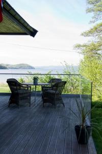 Naturlandskabet i nærheden af feriehuset