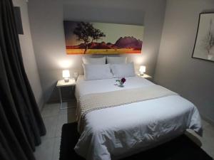 Postel nebo postele na pokoji v ubytování Aeon Guest House & Spa