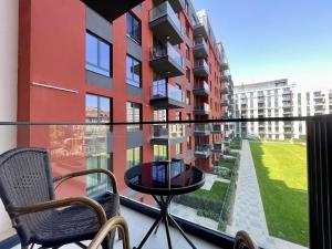 Μπαλκόνι ή βεράντα στο 1BR Urban Hideaway at BW