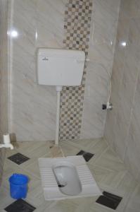 Koupelna v ubytování Aakarsh Hill View Hotel