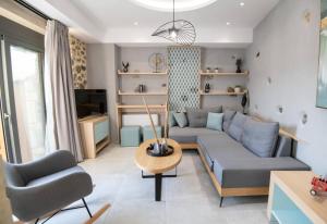 Posezení v ubytování Casa Teo, By Hellocrete