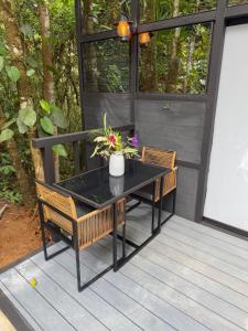 Balkón nebo terasa v ubytování Jungle Loft