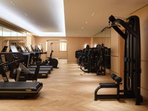 Fitness centrum a/nebo fitness zařízení v ubytování Mandarin Oriental, Vienna