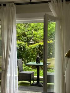 Сад в Large flat close to Paris with Free parking