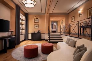 Posezení v ubytování Sina Brufani