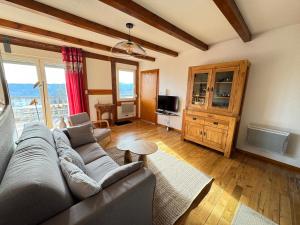 Χώρος καθιστικού στο Le Panorama