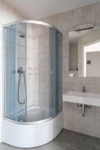 Koupelna v ubytování Willa Widok