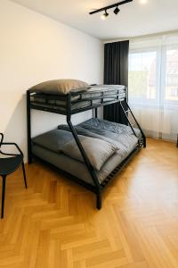 Postel nebo postele na pokoji v ubytování Apartment Just Around the Corner