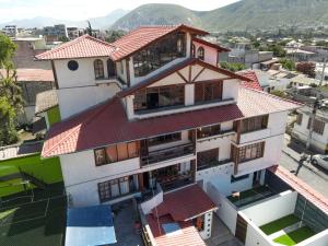 Nespecifikovaný výhled na hory nebo výhled na hory při pohledu z apartmánu