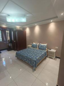 Ένα ή περισσότερα κρεβάτια σε δωμάτιο στο Nice apartment in Menzah 5