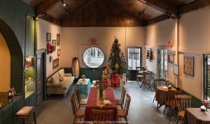 Posezení v ubytování Sapa Wings Hotel