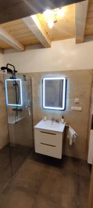 Ένα μπάνιο στο Ferienhaus am Regionalpark - Nähe Wien +2 φωτογραφίες