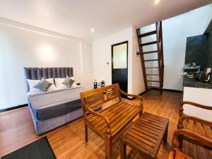 Posezení v ubytování Shenu Villa