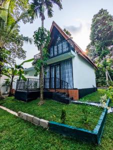 Zahrada ubytování Shenu Villa