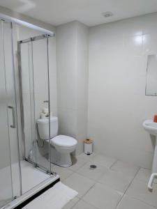 Koupelna v ubytování Strela Hotel Cachoeira