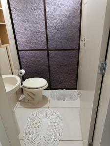 Koupelna v ubytování Aconchego,casa da Su