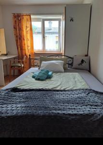 Ένα ή περισσότερα κρεβάτια σε δωμάτιο στο Bad reichenhall