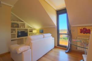 TV a/nebo společenská místnost v ubytování Bajada al Puerto