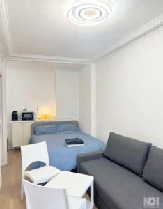 Posezení v ubytování Paris Pompidou