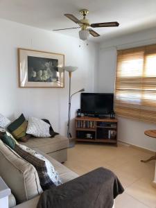 TV a/nebo společenská místnost v ubytování Apartment at Alhama de Murcia with King size Bed