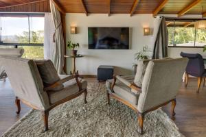 Istumisnurk majutusasutuses Guest House Isadora Duncan