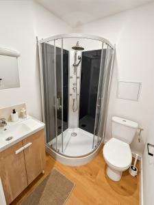 Koupelna v ubytování Au 42B JM + 21 fotografií