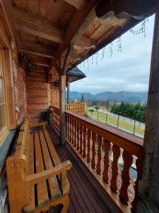 Μπαλκόνι ή βεράντα στο Smrekowa Willa